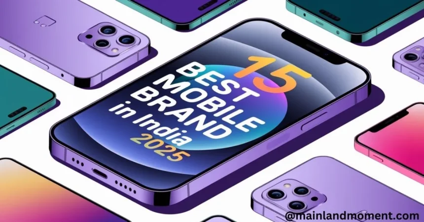 15 Best Mobile Brand In India In 2025