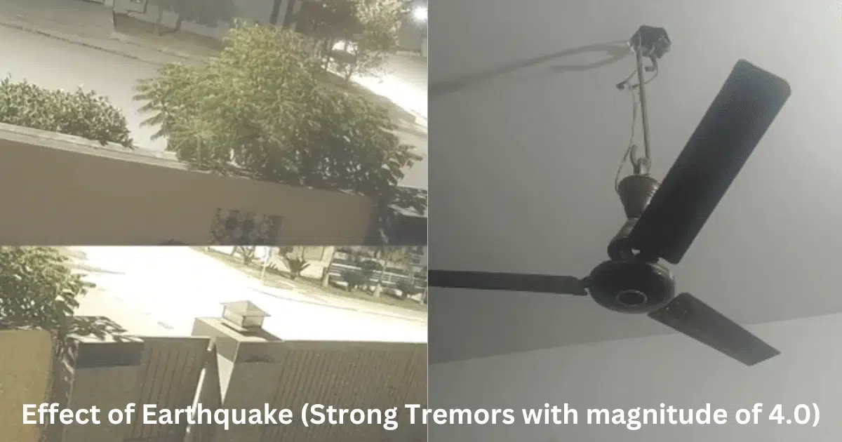Earthquake in delhi Live Update