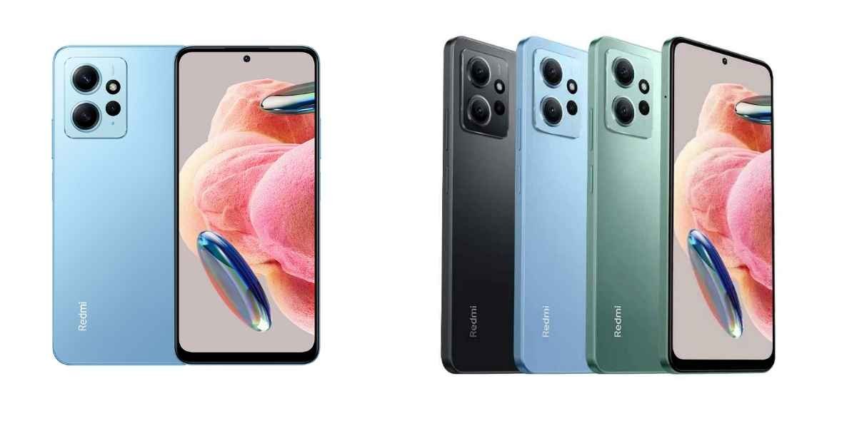 Redmi Note 12 smartphone view
