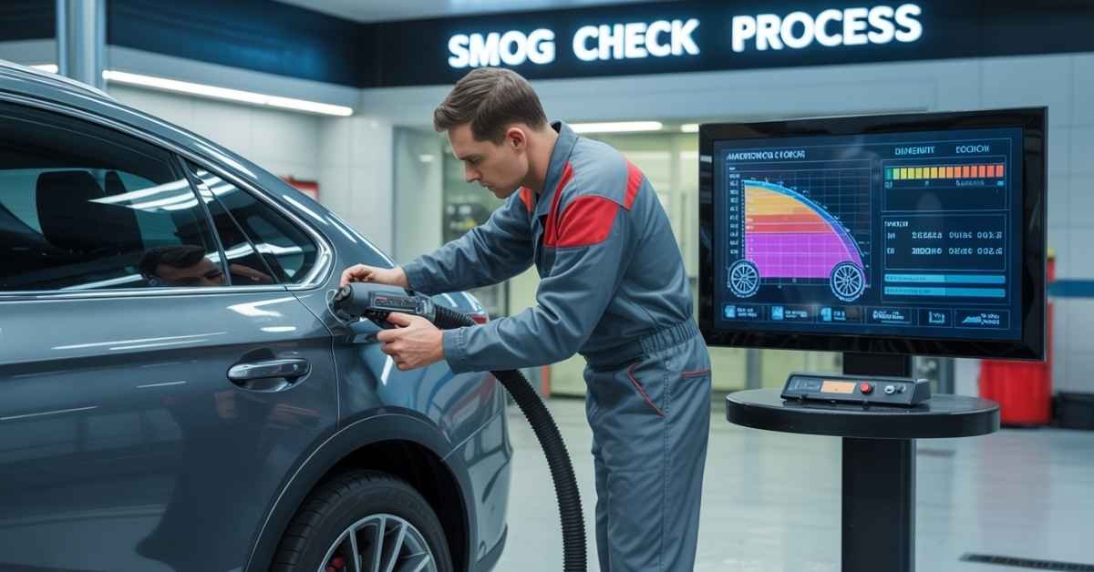 Smog check step by step