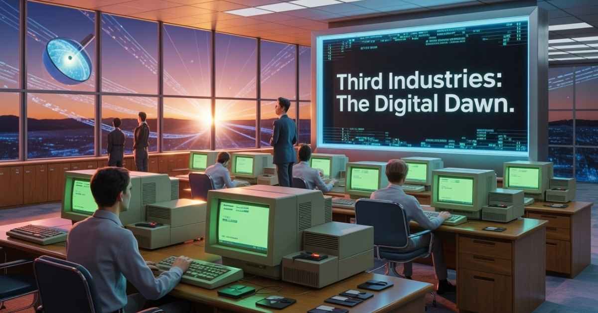 Digital dawn of third industries