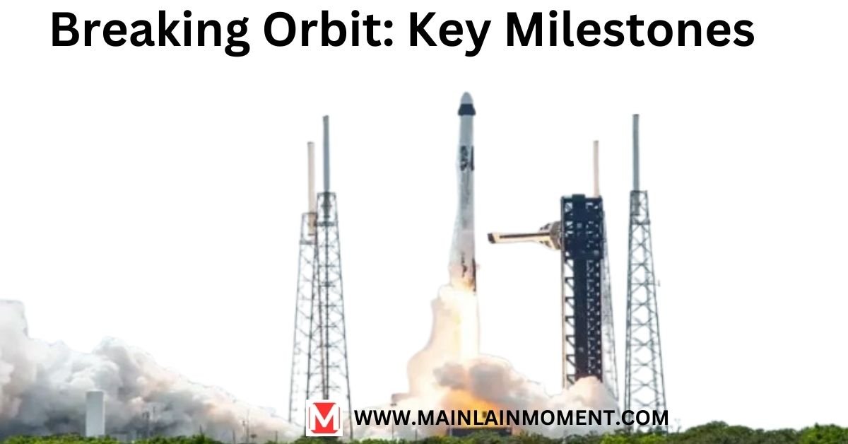 Breaking Orbit: Key Milestones