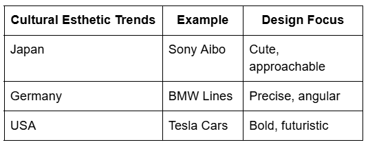 Cultural Esthetic Trends