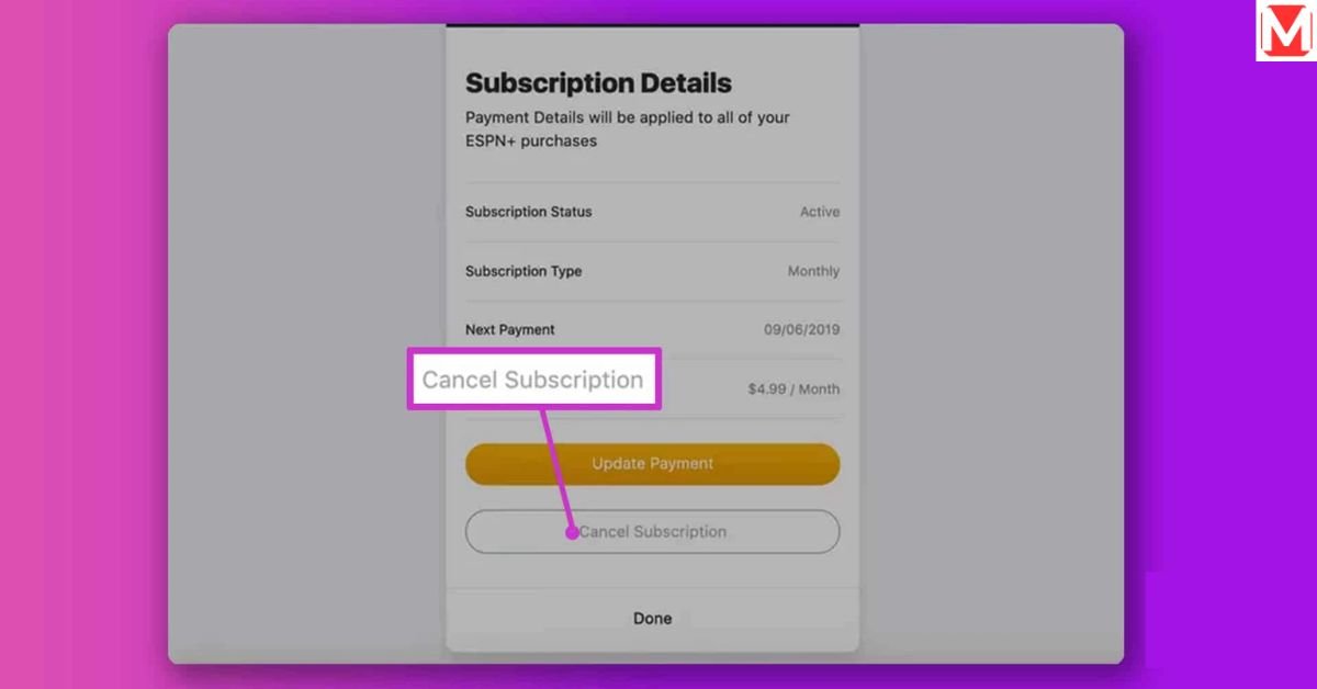 How To Cancel Epoch Payment?