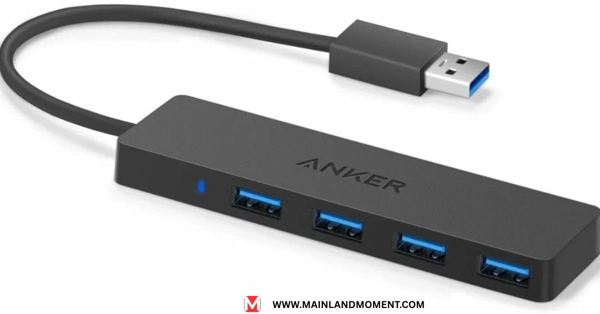 USB Hub and Cable Management for Remote Work