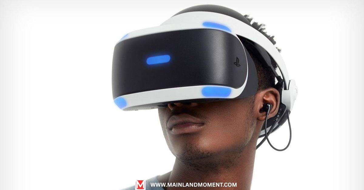 VR headset for gamer