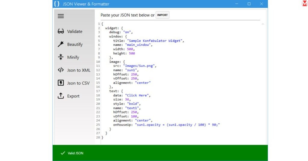 json viewer