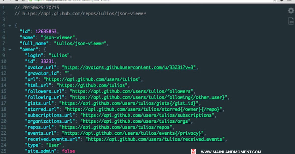 json viewer chrome extension