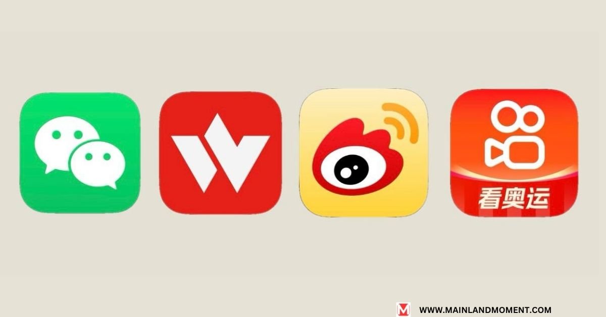 kuaishou, x, and sina weibo