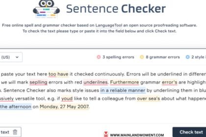 Sentence Checker