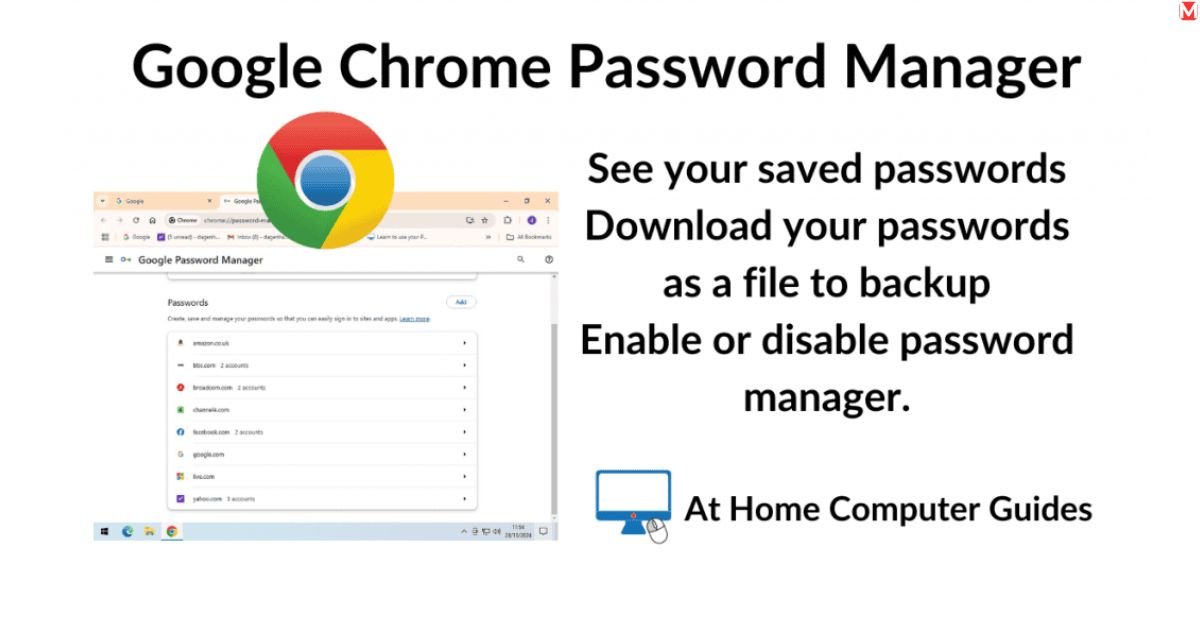 Chrome Browser: Your Password Command Center