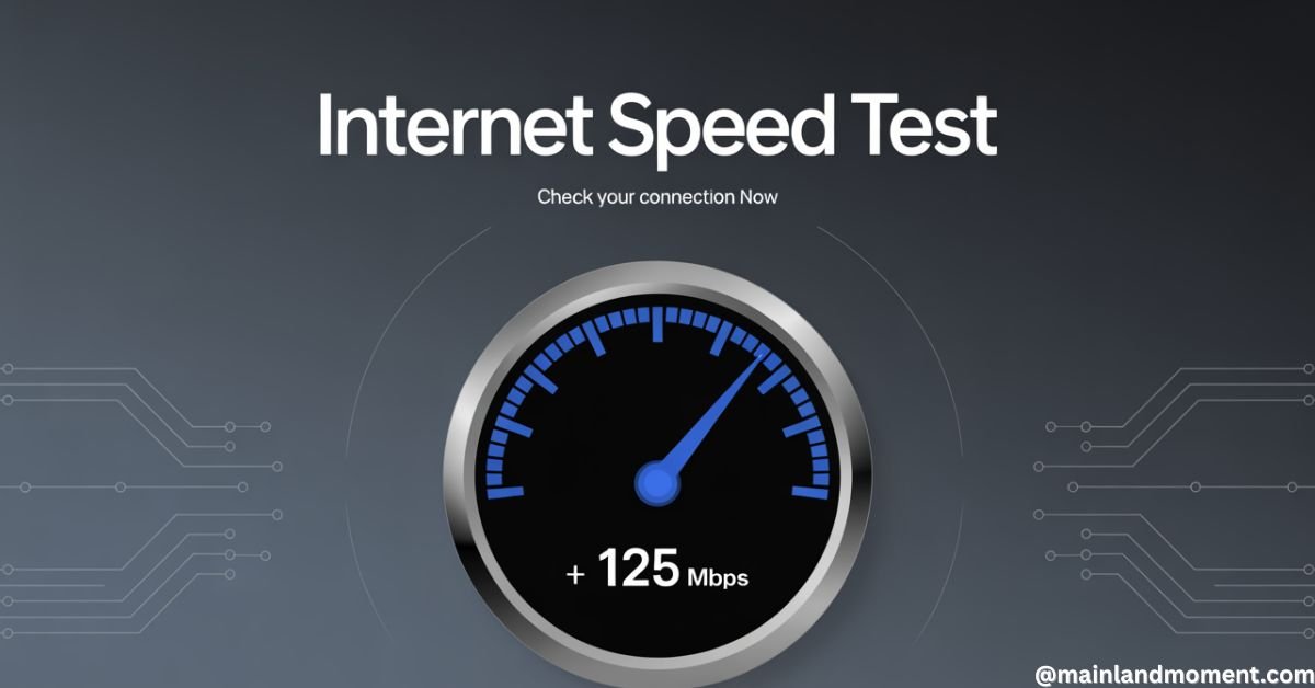 internet speed test