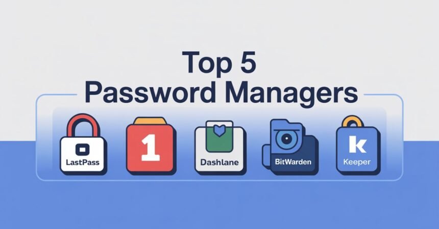 top 5 password manager