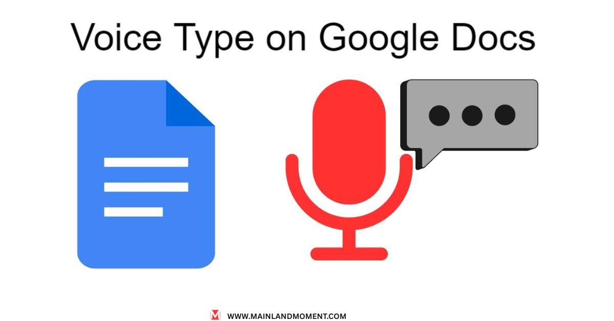 voice type on google docs