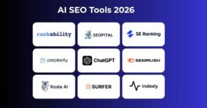 AI SEO tools dashboard 2026