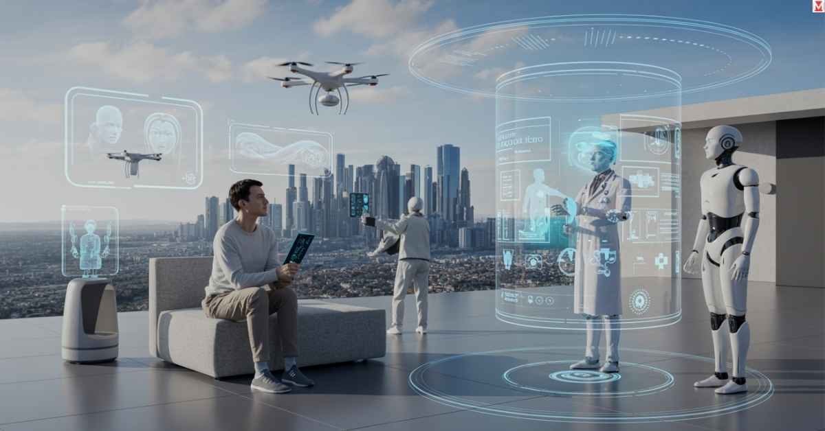 Futuristic technology concepts and innovation visuals