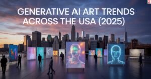 generative ai art trand arcroos he usa