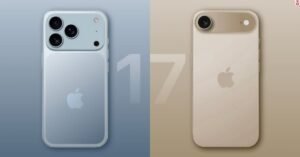 iPhone 17 sleek design front & back