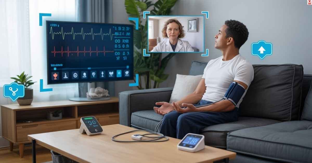 Medical dashboard and connected devices for remote monitoring