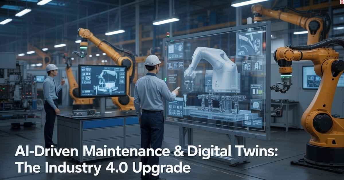 AI-driven maintenance with digital twins
