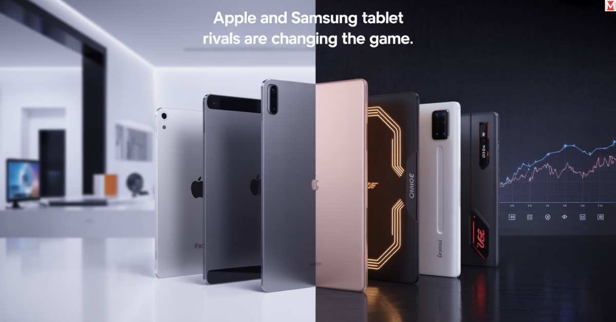 Apple and Samsung tablet rivals revolutionize the market