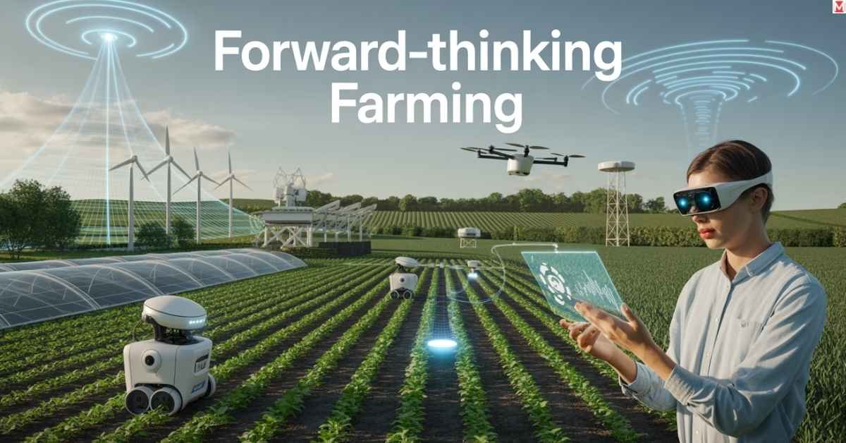 Futuristic farming with smart technology tools