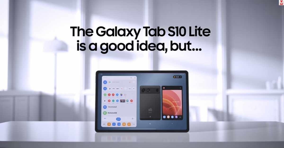 Galaxy Tab S10 Lite concept with slim design