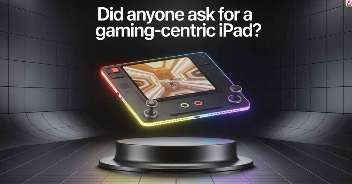 Concept of a gaming-centric iPad with pro features