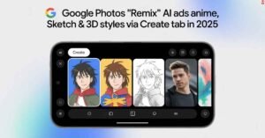 Remix AI adds anime sketch 3D styles
