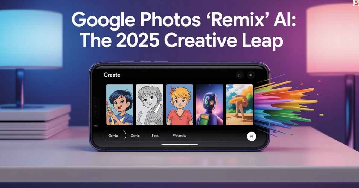 Remix AI creative leap in Google Photos