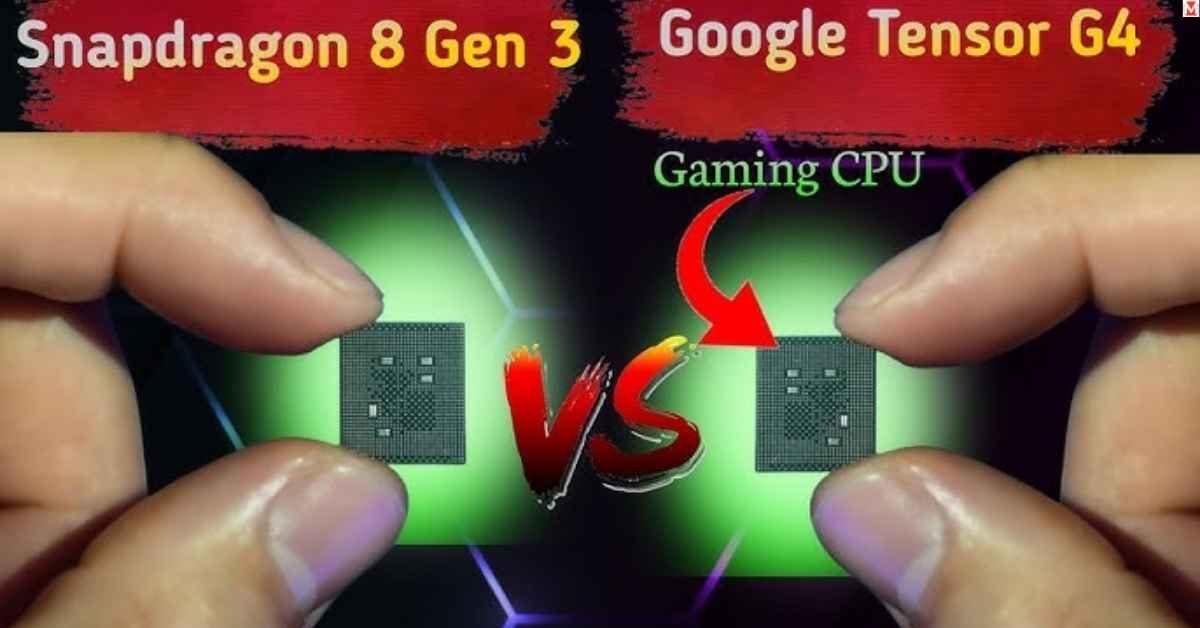 Google Tensor G5 vs Snapdragon 8 Gen 3 comparison