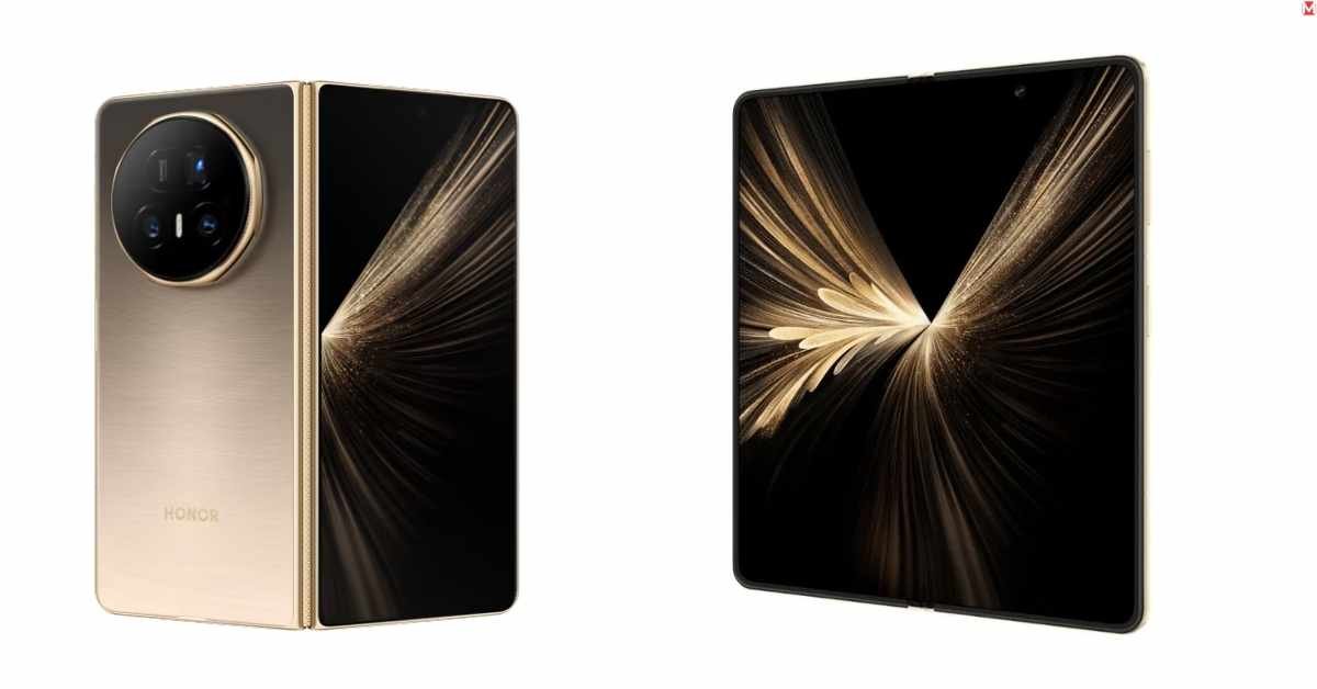 Honor Magic V5 slim foldable in hand
