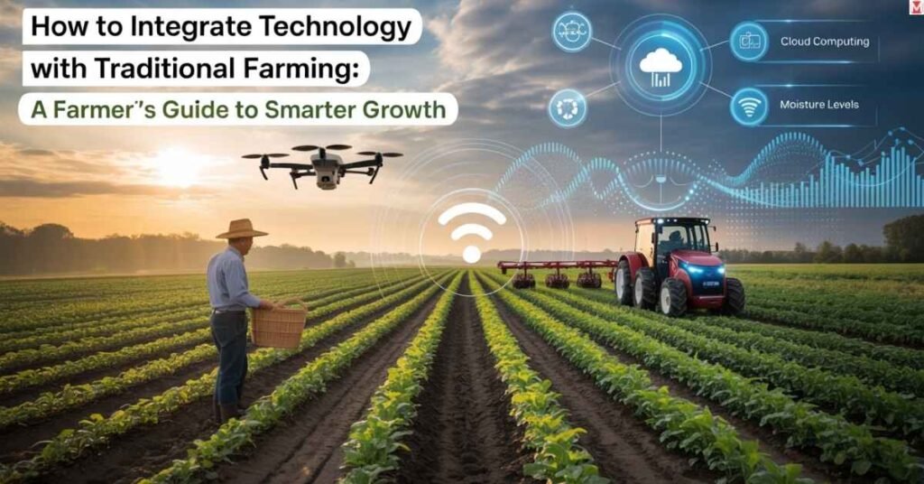 Integrating technology with traditional farming methods