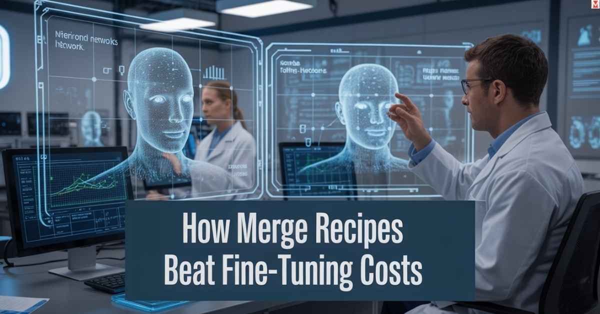 Merge recipes reduce AI training costs