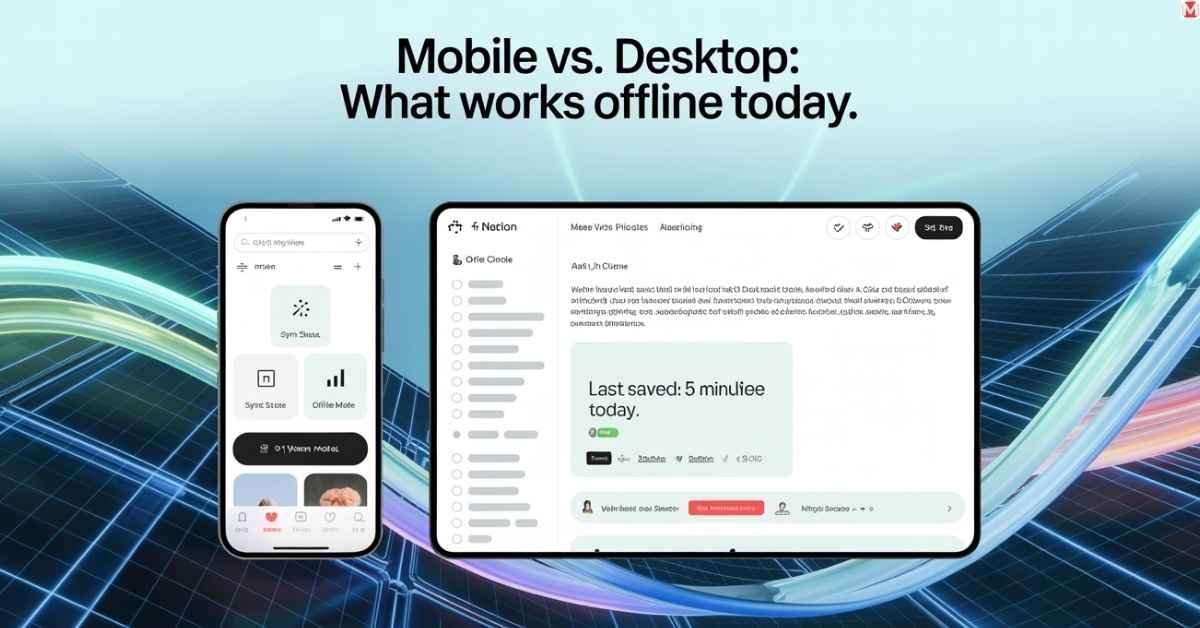 Offline functionality on mobile and desktop