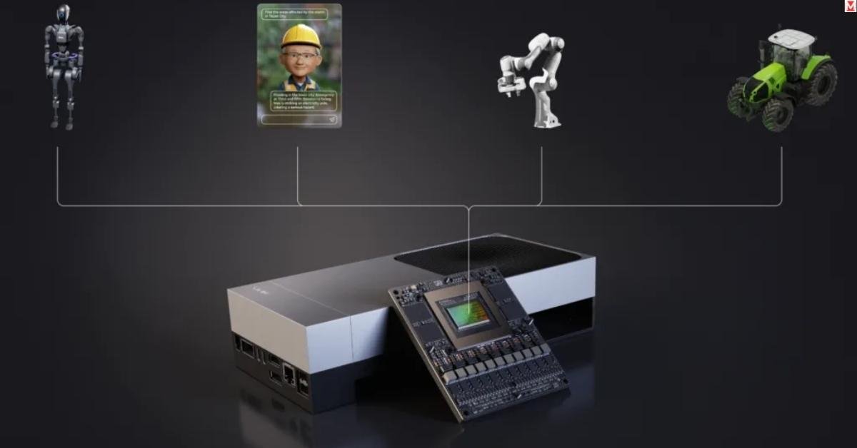 NVIDIA Jetson Thor AI module