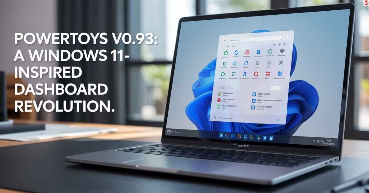 PowerToys v0.93 Windows 11 inspired dashboard
