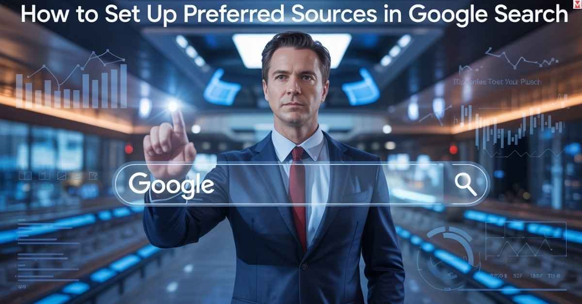 How to set up preferred sources in Google Search