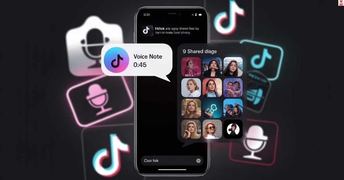 TikTok adds voice notes and image sharing