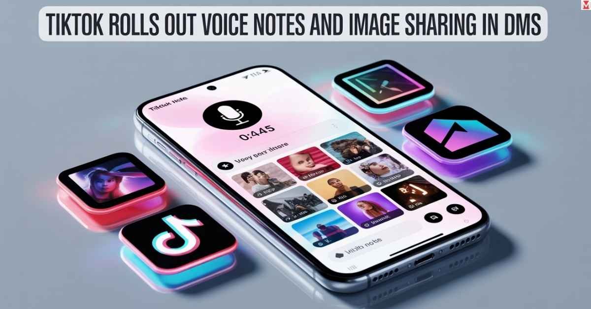 TikTok adds voice notes and image sharing