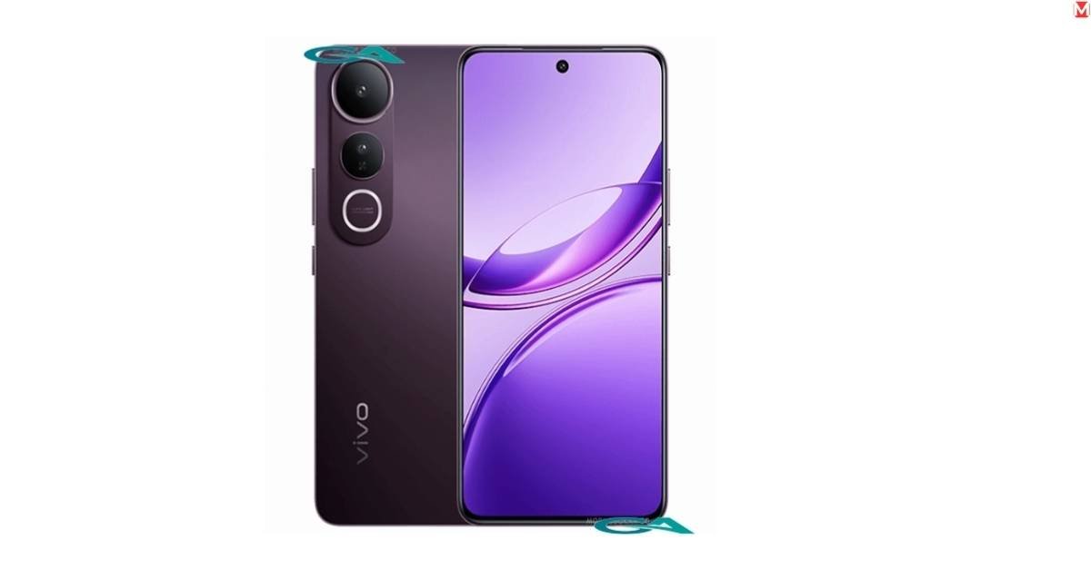 vivo V60 smartphone front and back view