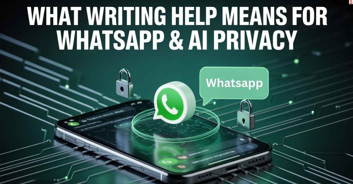 WhatsApp AI privacy writing help