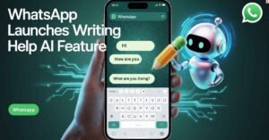 WhatsApp AI writing help feature