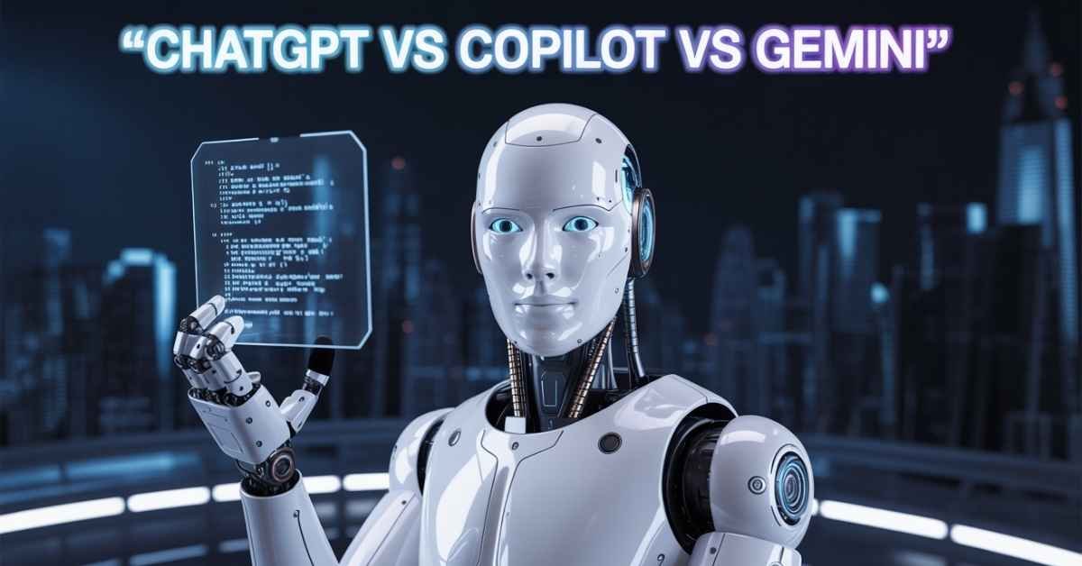 ChatGPT vs Copilot vs Gemini 1