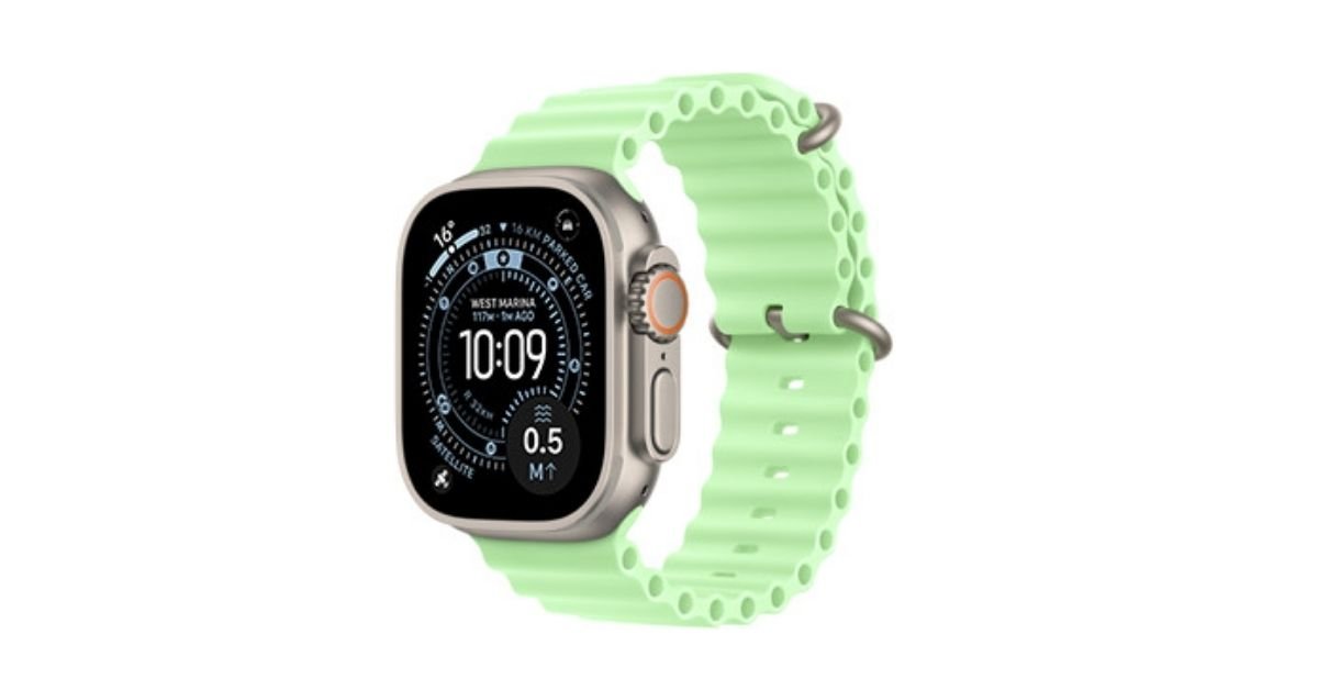 Apple Watch Ultra 3 titanium design