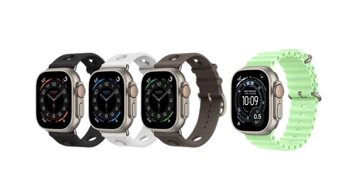 Apple Watch Ultra 3 titanium design