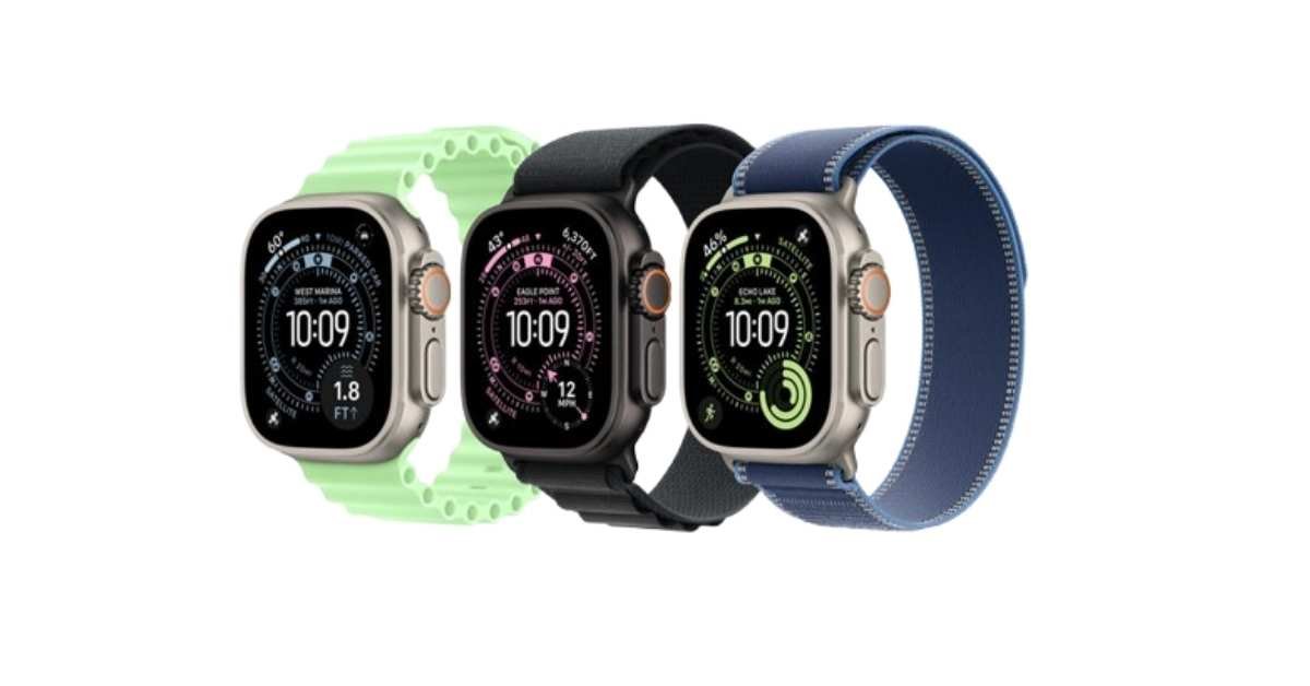 Apple Watch Ultra 3 titanium design