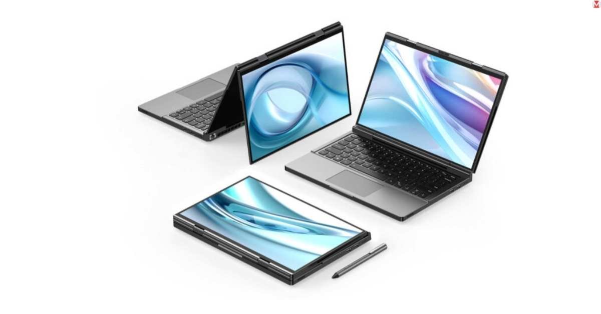 Budget-friendly triple-screen laptop with Intel Alder Lake power
