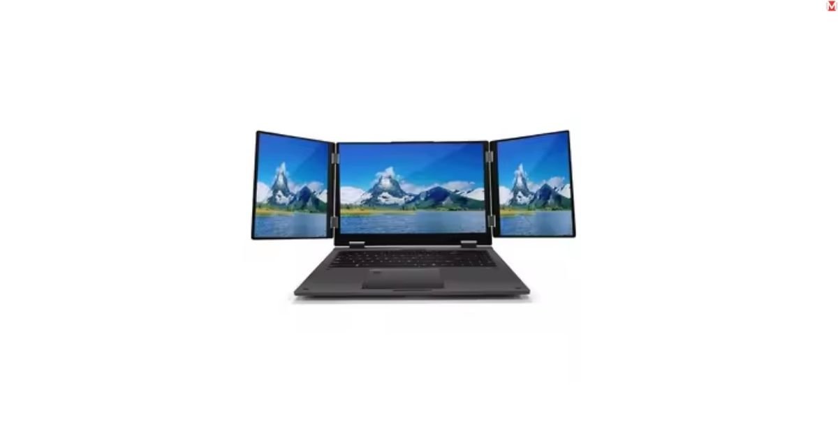 Budget-friendly triple-screen laptop with Intel Alder Lake power