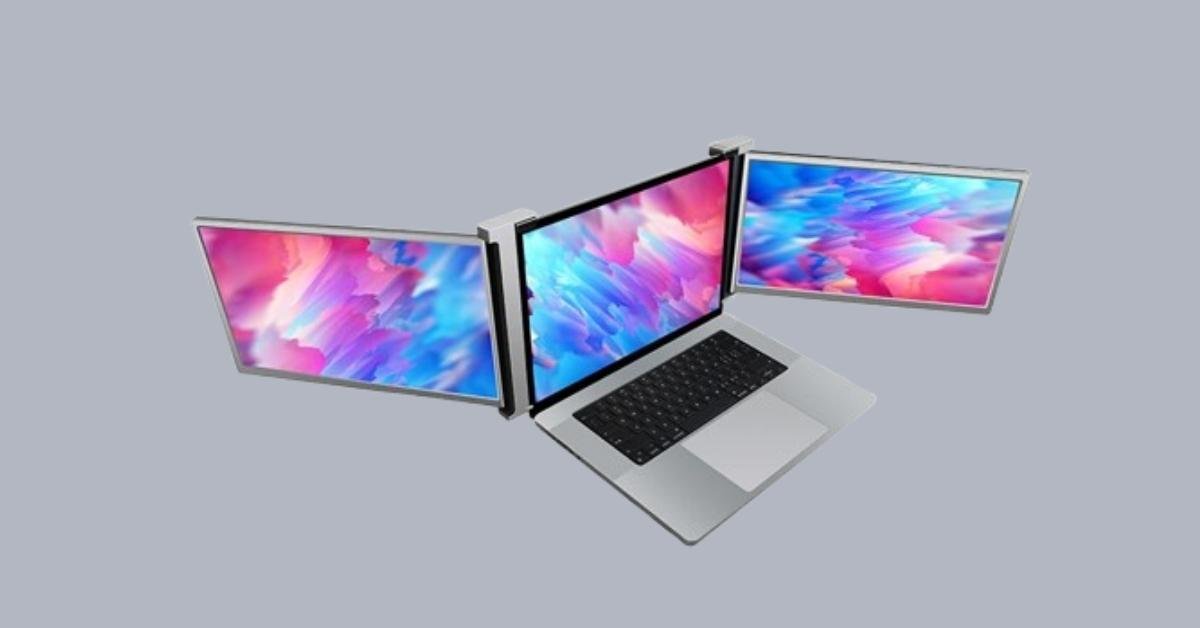 Budget-friendly triple-screen laptop with Intel Alder Lake power